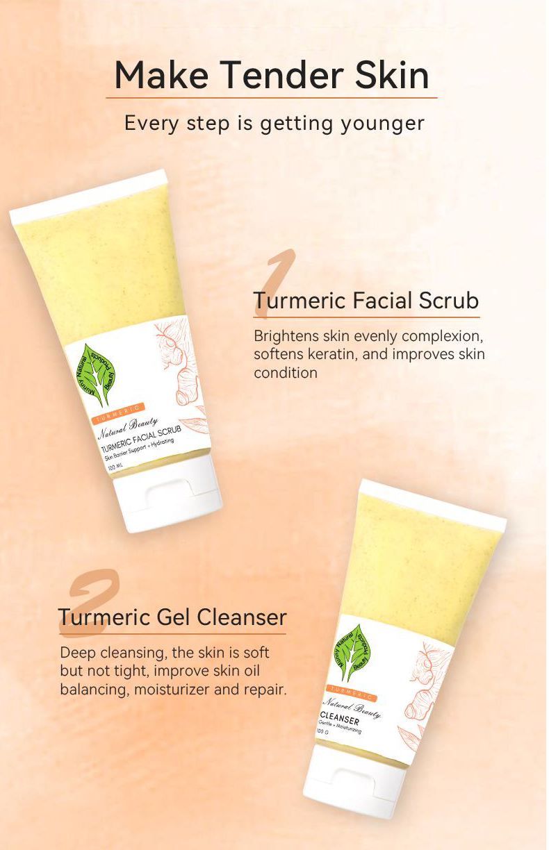 Turmeric with Hyaluronic Acid & Vitamin C Scrub