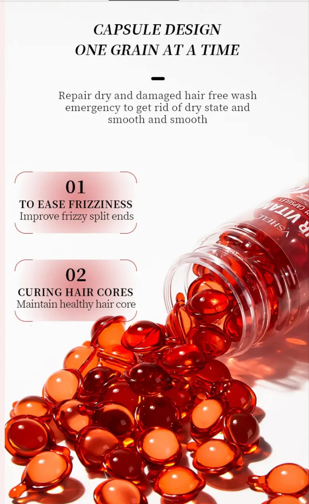 Hair Serum vitamins Capsules