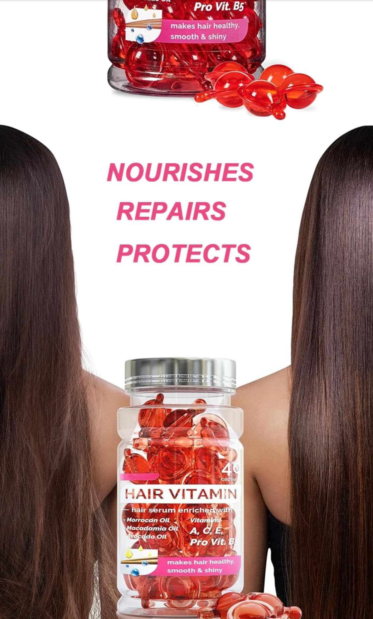 Hair Serum vitamins Capsules